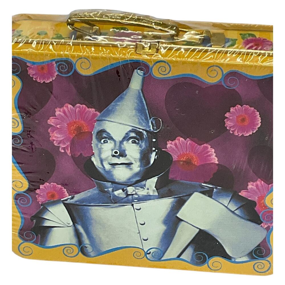 Vintage 1999 Tin Man Wizard‎ of Oz Miniature Lunch Box Wicked Candy SEALED